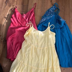 3 dresses